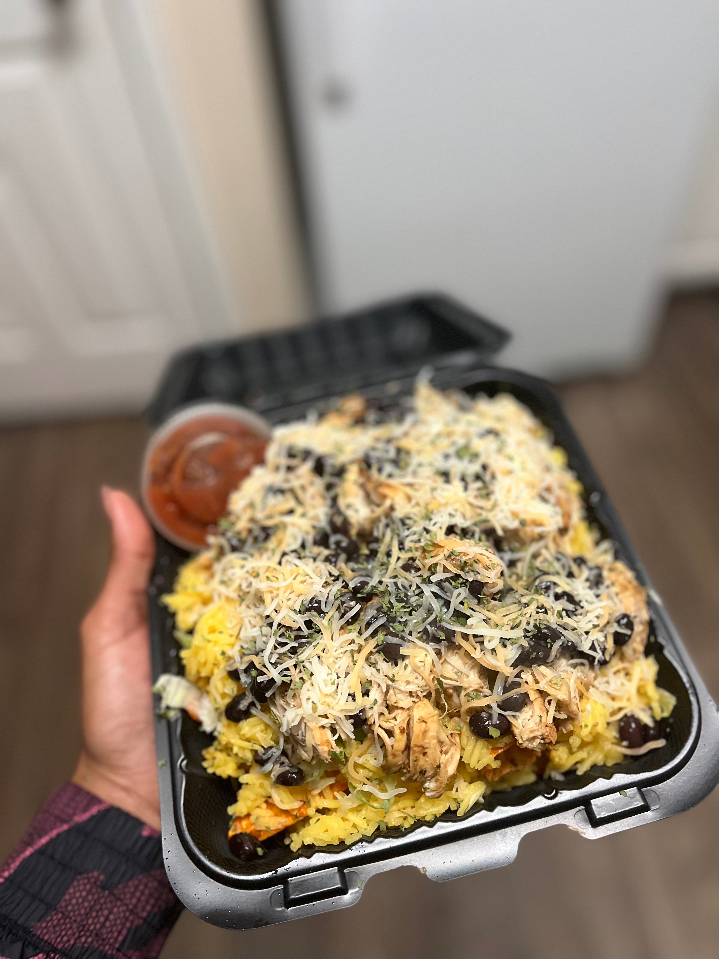 Chicken Protein Rice Bowl