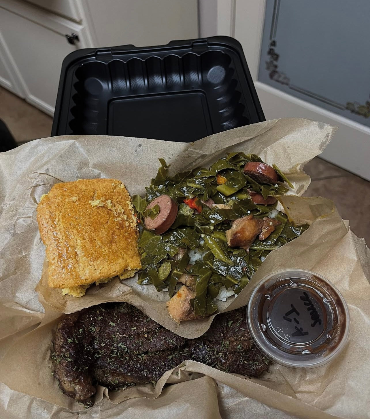 Steak & 2 Sides Lunch Plate